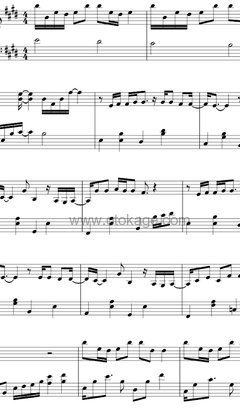 王心凌《当你钢琴谱》降G调_编配打动人心