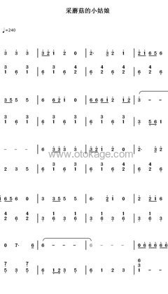 宝宝巴士《采蘑菇的小姑娘钢琴谱》C调_旋律深刻动人