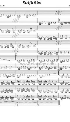 Ramin Djawadi,Tom Morello《Pacific Rim (feat. Tom Morello)吉他谱》G调_旋律抚慰心灵