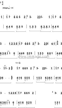 July《My Soul钢琴谱》F调_旋律深刻动人