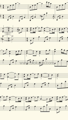 July《Remember You钢琴谱》D调_音符纯净如水