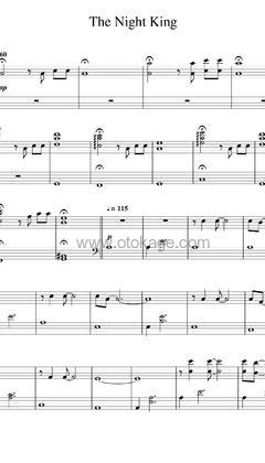 Ramin Djawadi《The Night King (From Game Of Thrones: Season 8) [Music from the HBO Series]钢琴谱》C调_完美契合情感