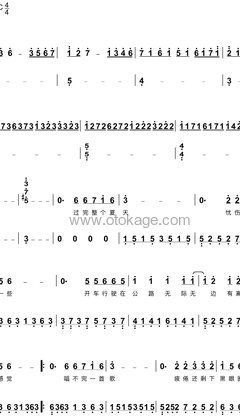 周传雄《黄昏钢琴谱》C调_节奏轻巧灵动