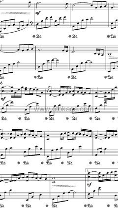 July《In Love钢琴谱》降A调_旋律深刻动人