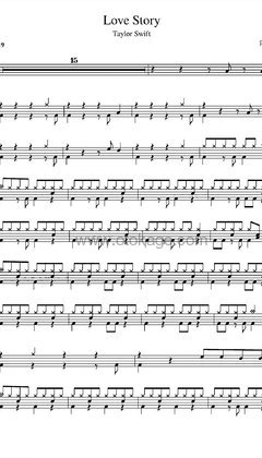 Taylor Swift《Love Story其他谱》C调_节奏节节升高