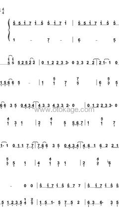 王心凌《当你钢琴谱》E调_旋律简单而动人