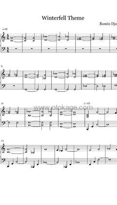 Ramin Djawadi《The Battle of Winterfell钢琴谱》C调_完美的音乐流动