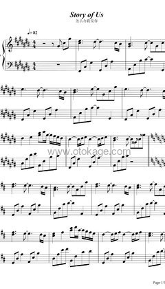 July《바람에 쓰는 편지钢琴谱》D调_编排富有层次感