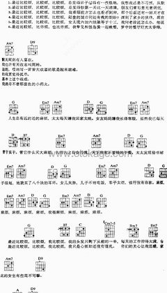 李宗盛,周华健《最近比较烦吉他谱》G调_旋律缓缓流淌