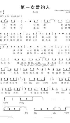 王心凌《第一次爱的人人声谱》降E调_编配别具一格