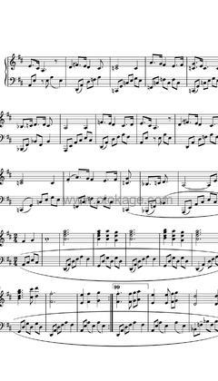 Alan Walker,K-391《Paradise钢琴谱》D调_柔和的音色渲染