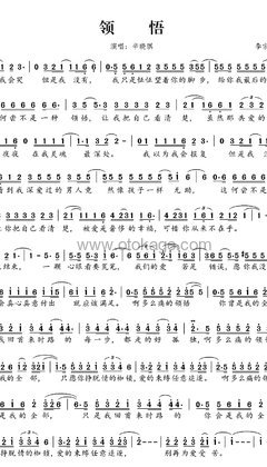 辛晓琪《领悟人声谱》A调_旋律轻松愉快