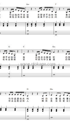 杨千嬅《无条件 (Live)钢琴谱》C调_旋律自然流畅