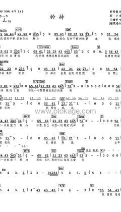 王菲《矜持人声谱》E调_编配精致感人