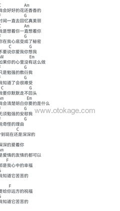 王心凌《我会好好的吉他谱》C调_编排美轮美奂