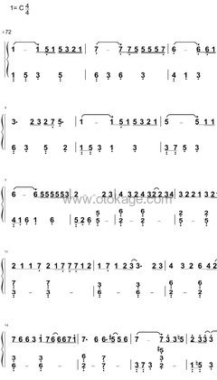 杨千嬅《无条件 (Live)钢琴谱》C调_节奏舒缓而温柔