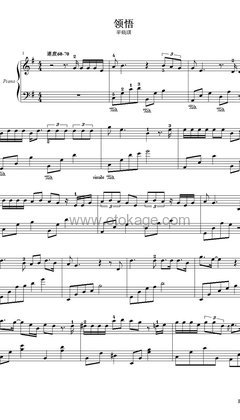辛晓琪《领悟钢琴谱》G调_节奏自由流动