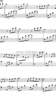 July《Love Theme钢琴谱》C调_节奏自由流动