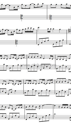 伍佰 & China Blue《梦醒时分钢琴谱》C调_节奏优美迷人